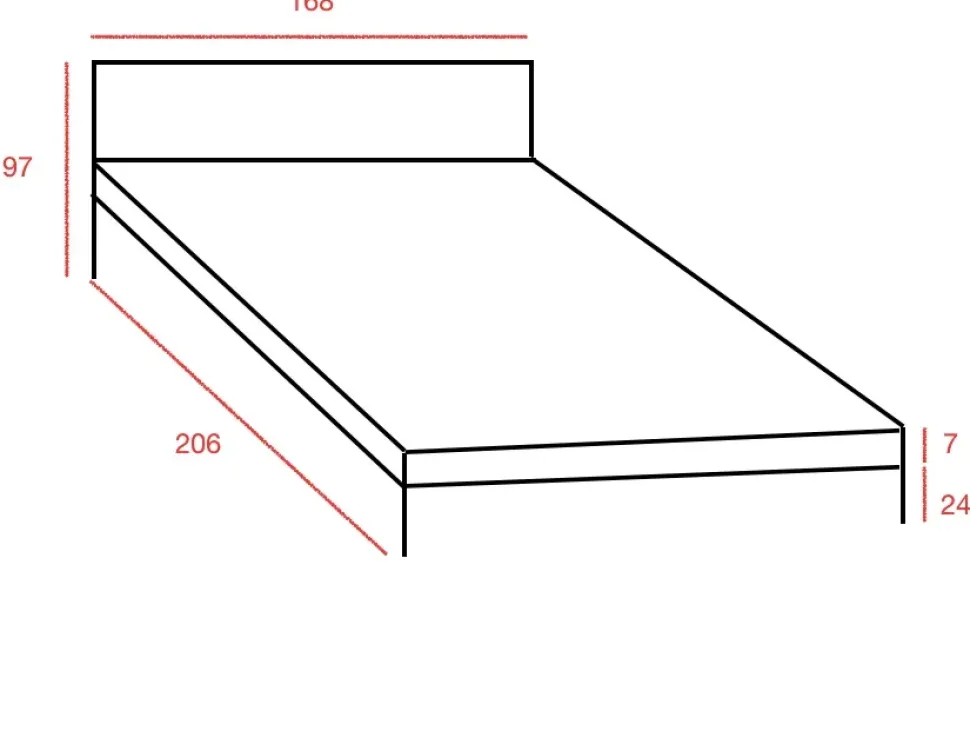 Letto Mostar di Artigianale scontato del 31%
