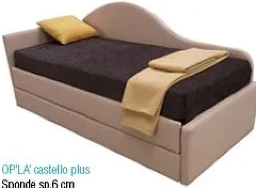 Letto Oplà castello Artigianale SCONTATO a PREZZI OUTLET