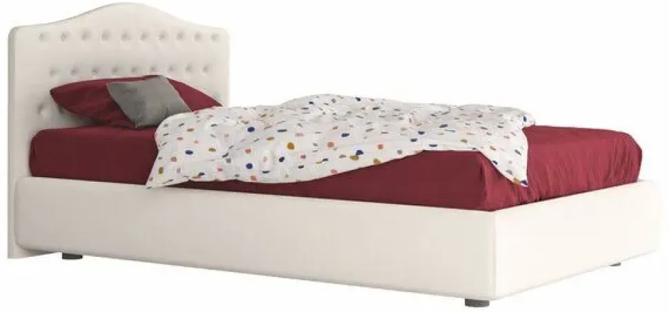 Letto piazza e mezzo con contenitore Prestige Zg mobili a prezzo scontato