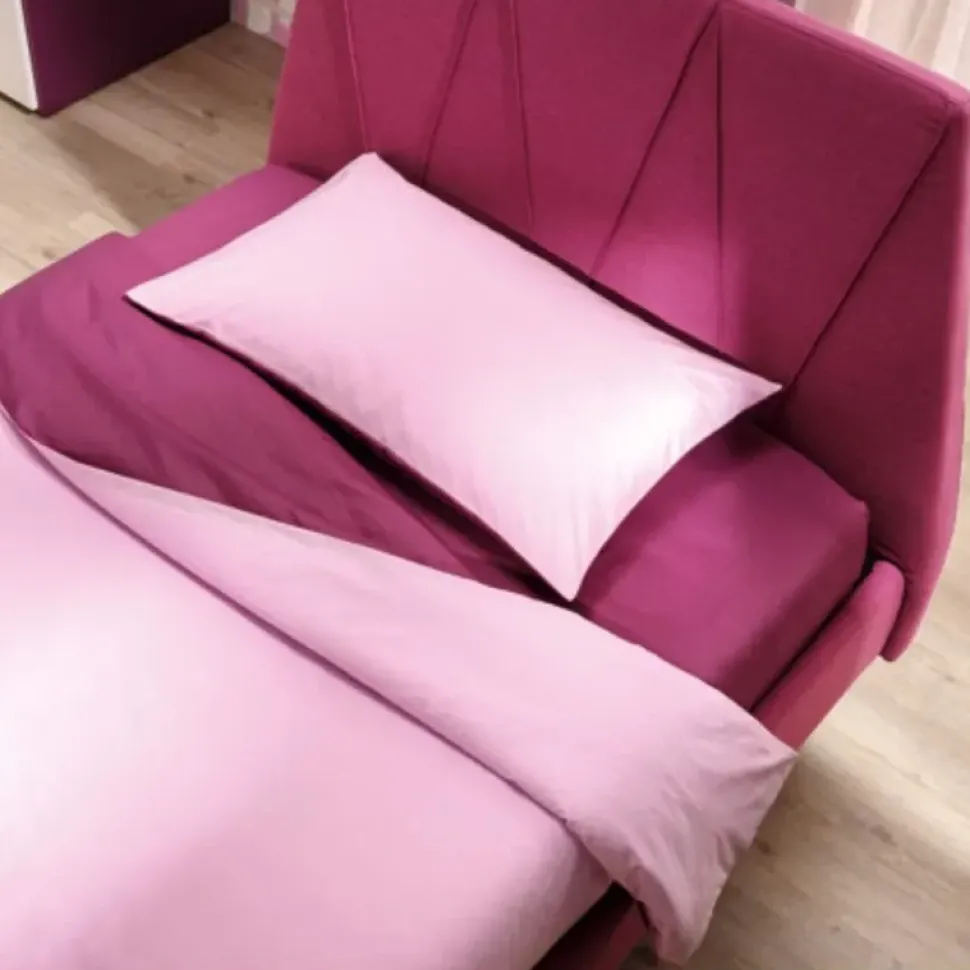 Letto piazza e mezzo con giroletto Peak plus poly Moretti compact a prezzo scontato