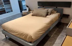 Letto piazza e mezzo con piedini Denver  V&nice a prezzo scontato