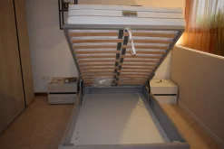 Letto piazza e mezzo con contenitore Letto web Zg mobili a prezzo scontato