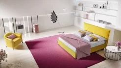 Letto piazza e mezzo con contenitore Silene Mottes selection a prezzo ribassato