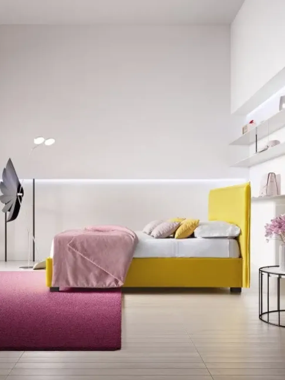 Letto piazza e mezzo con contenitore Silene Mottes selection a prezzo ribassato