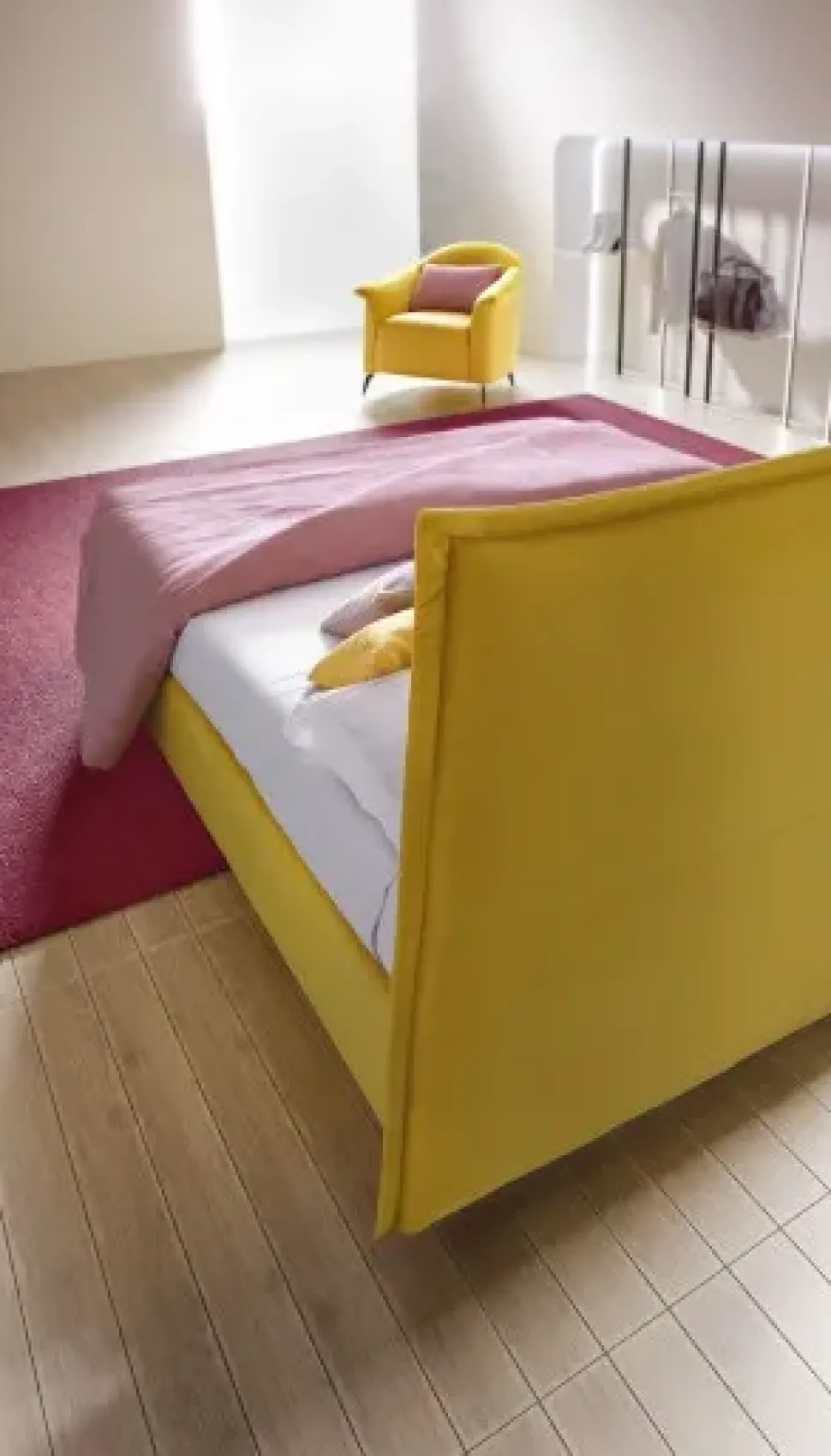 Letto piazza e mezzo con contenitore Silene Mottes selection a prezzo ribassato