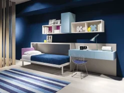 Letto piazza e mezzo moderno Kali 120 Clei a prezzo scontato