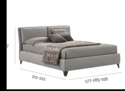 LETTO Pitagora V&nice in OFFERTA OUTLET - 32%