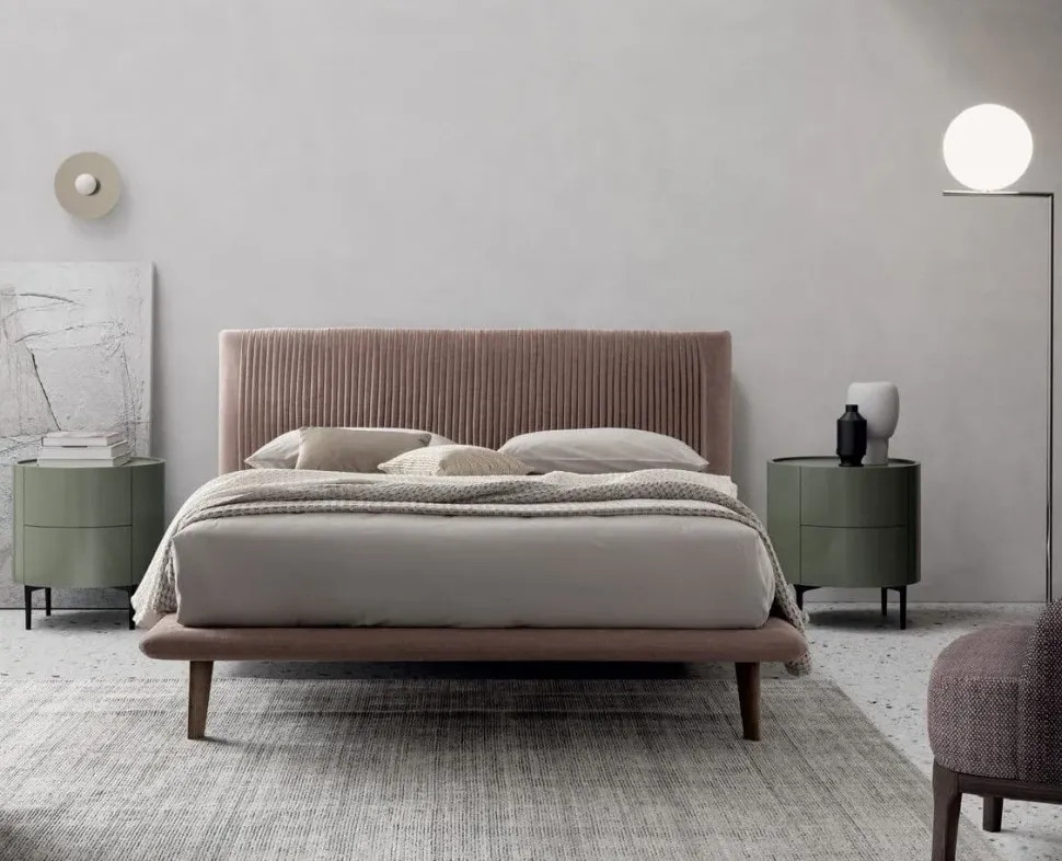 Letto Plissé design: Dall'Agnese a prezzo ribassato!