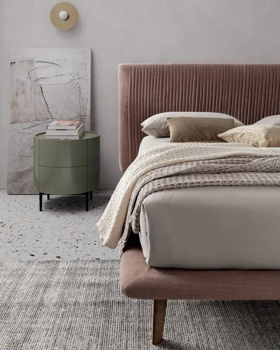 Letto Plissé design: Dall'Agnese a prezzo ribassato!