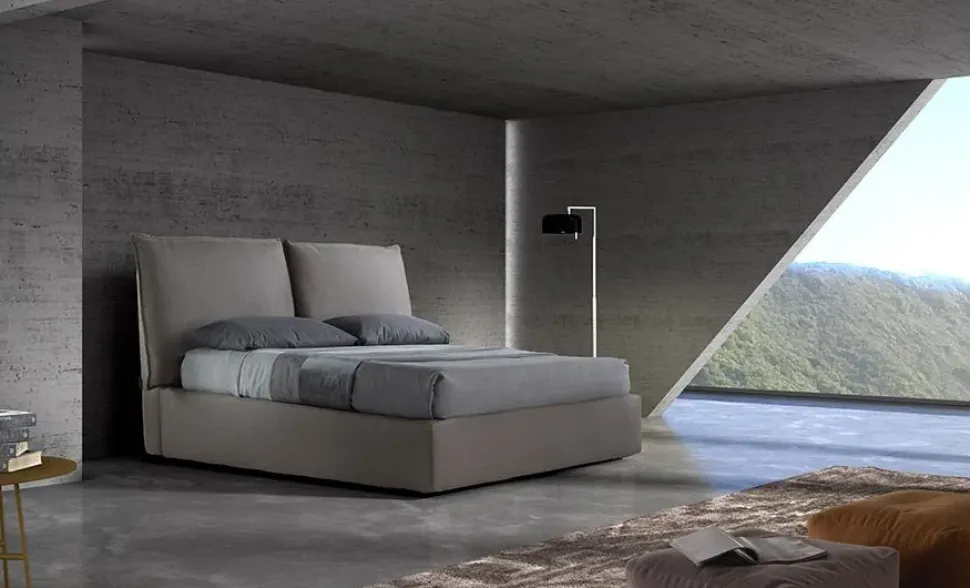 LETTO Rimmel contenitore Bm design in OFFERTA OUTLET - 40%