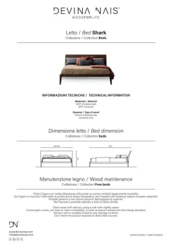 LETTO Shark Devina nais SCONTATO
