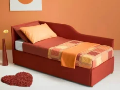 Letto singolo con contenitore scontato del 43%