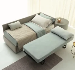 Letto singolo con gambe Golf Oggioni a prezzo ribassato
