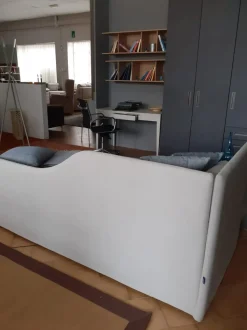 Letto singolo con giroletto Line Bolzan a prezzo ribassato