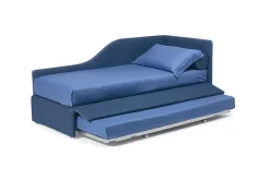 Letto singolo con seconda rete estraibile Space Nocte scontato 20%