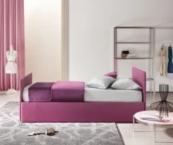 Letto singolo moderno Bambusa Mottes selection a prezzo scontato