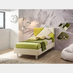 Letto singolo moderno Cross Moretti compact a prezzo scontato