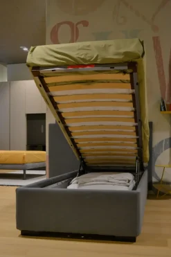 Letto singolo moderno Haiti Milano bedding a prezzo ribassato