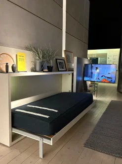 Letto singolo moderno Poppi theatre tv Clei a prezzo ribassato