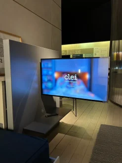 Letto singolo moderno Poppi theatre tv Clei a prezzo ribassato