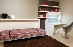 Letto singolo Poppi e home office Clei con uno sconto IMPERDIBILE