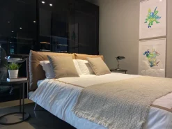 Letto Topazio Levante di Bontempi Design, sconto 25%. Architetto-approvato!