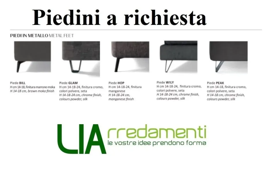 LETTO Wisp compatto Samoa in OFFERTA OUTLET - 35%