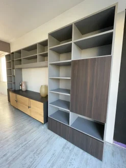 Libreria Adok in laminato opaco a prezzo scontato: scopri Composizione libreria a spalla adok scontata