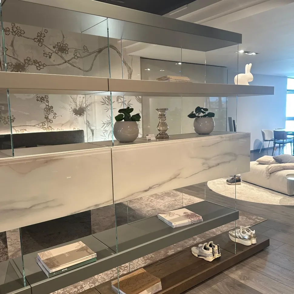 Libreria Air Lago in stile moderna in offerta