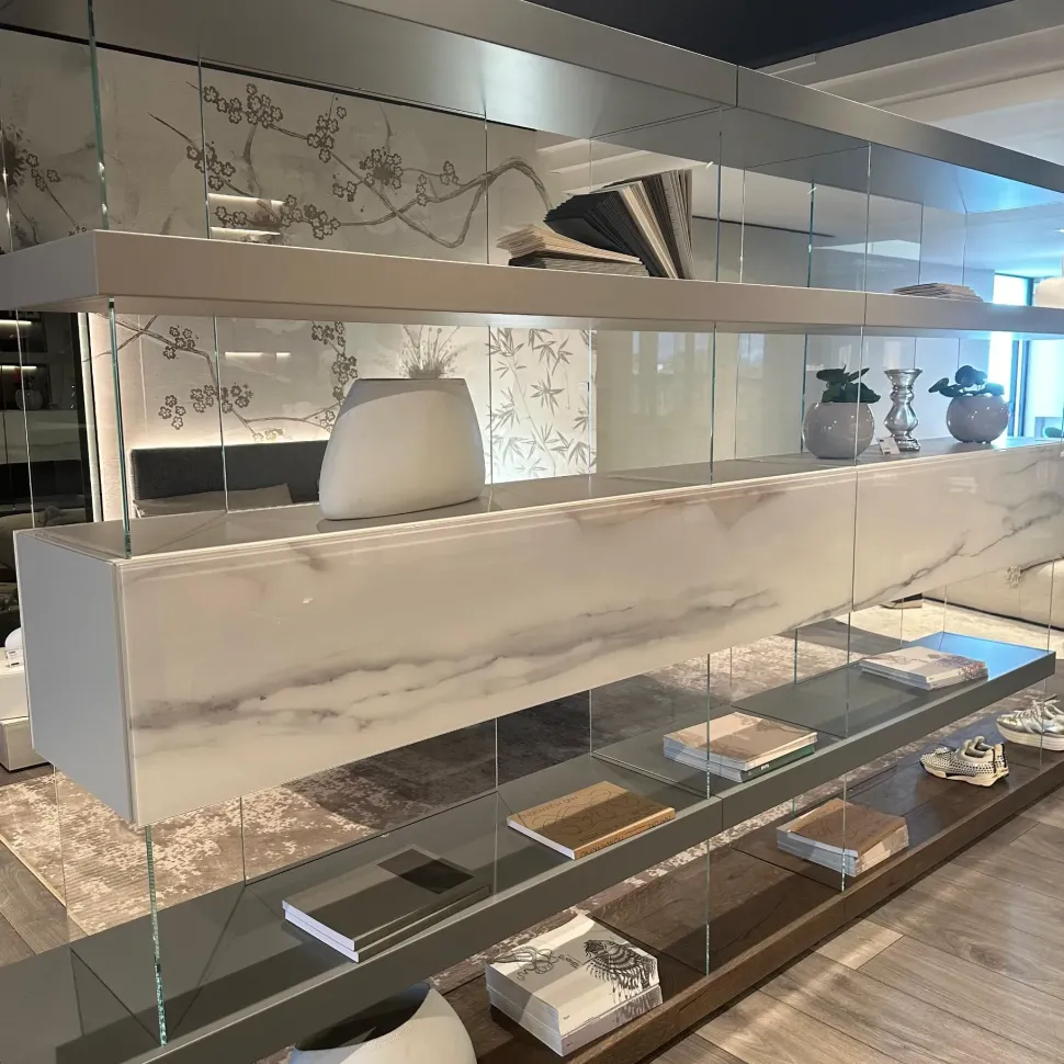 Libreria Air Lago in stile moderna in offerta