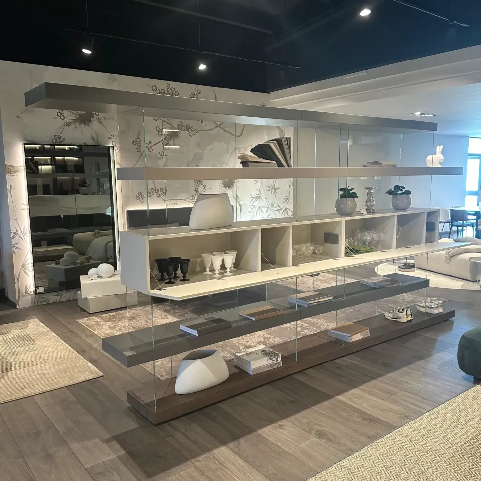 Libreria Air Lago in stile moderna in offerta