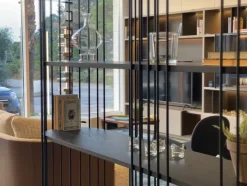 Libreria Arpa stile moderna di Bonaldo scontata del 25%