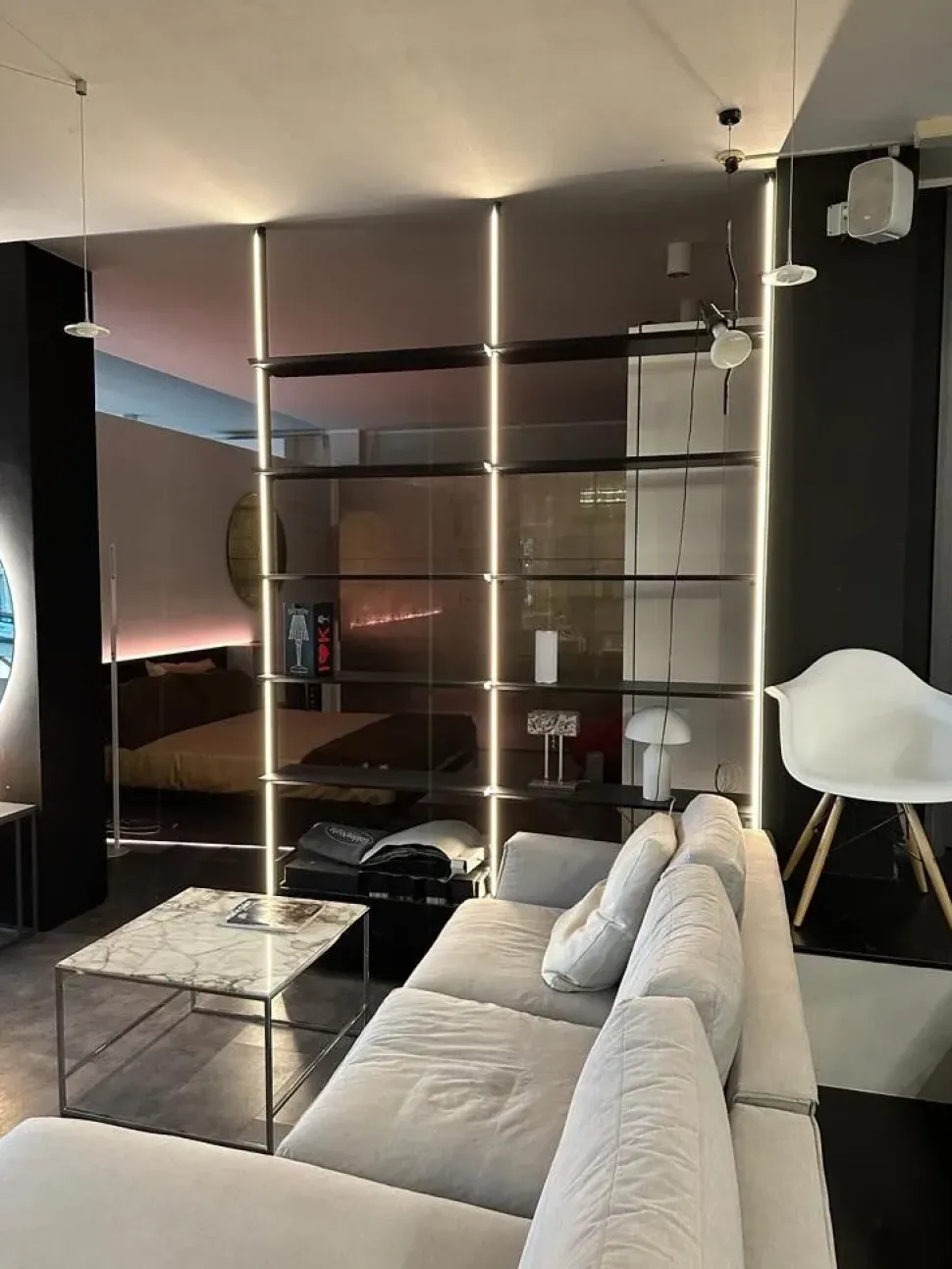 Libreria Bamboo Dall'agnese in stile design a prezzi outlet