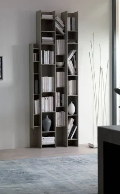 Libreria Byblos in stile moderno di Ozzio in OFFERTA OUTLET affrettati