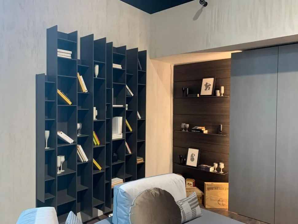 Libreria Byblos stile design di Ozzio scontata del 48%