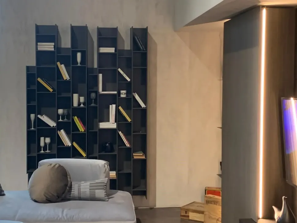 Libreria Byblos stile design di Ozzio scontata del 48%