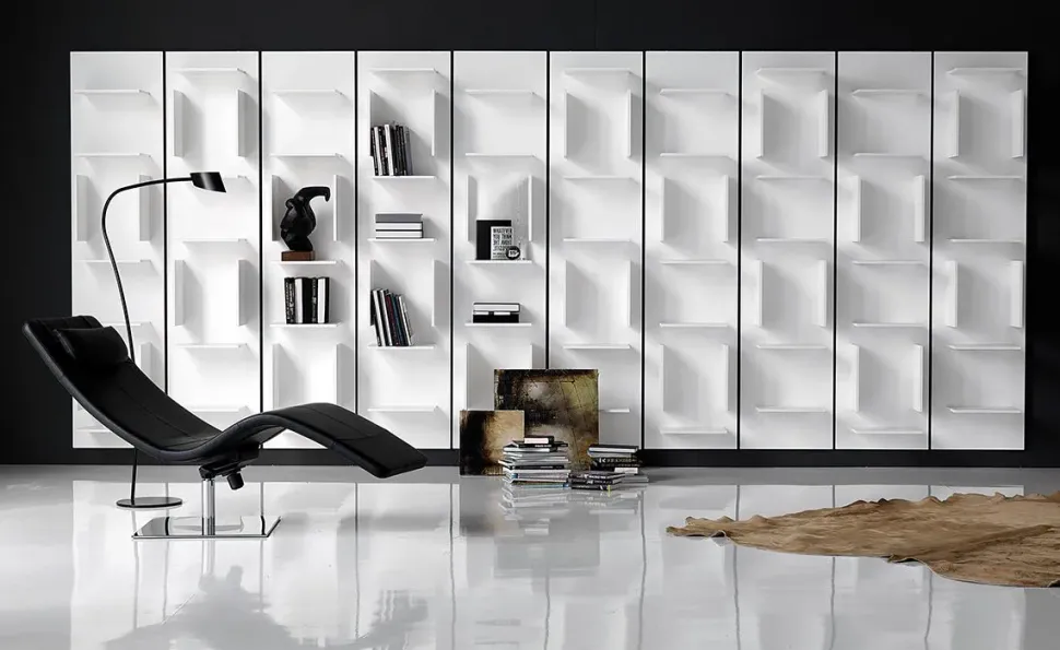 Libreria Cattelan italia in legno in Offerta Outlet: scopri Fifty
