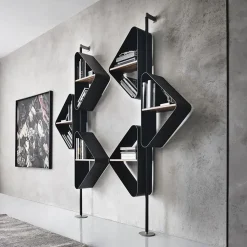 Libreria Cattelan italia in metallo scontata -30%: scopri Spinnaker