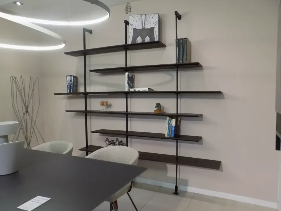 Libreria Cattelan italia in legno in Offerta Outlet: scopri Libreria airport cattelan