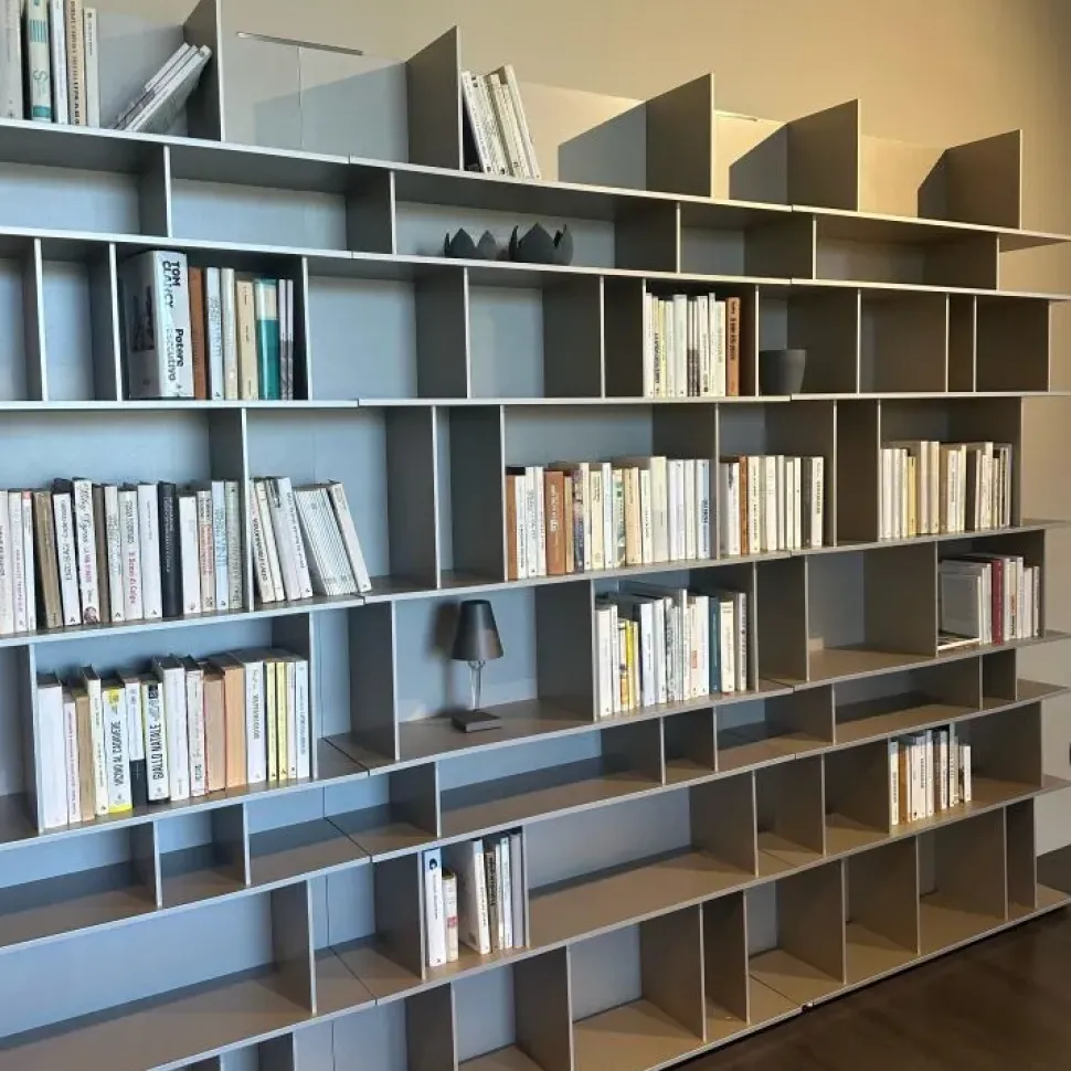Libreria Cattelan italia in laccato opaco a prezzo Outlet: scopri Wally