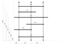 Libreria Cattelan italia in metallo in Offerta Outlet: scopri Airport