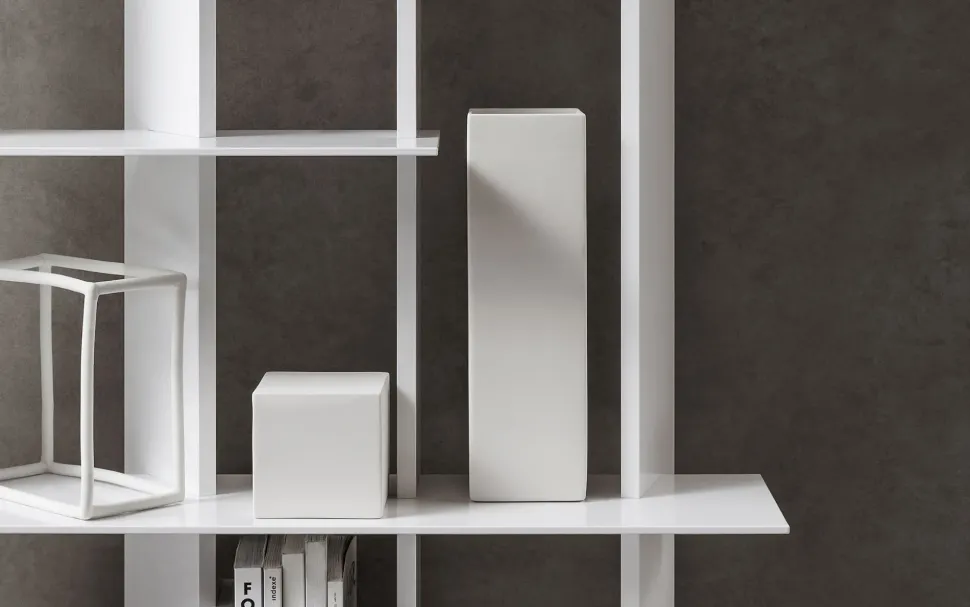 Libreria Cclight stile design di Flou scontata