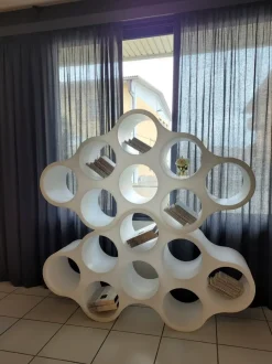 Libreria Cloud stile design di Cappellini scontata