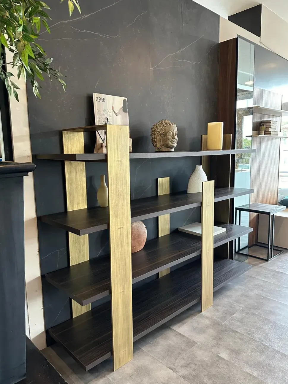 Libreria Dall'agnese in laminato materico a prezzo scontato: scopri Kyoto