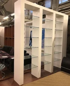 Libreria Distribuzione grandi marchi in laccato opaco a prezzo scontato: scopri Granparete