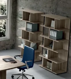 Libreria Etager alta a giorno stile design di Flycom scontata del 30%