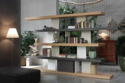 Libreria F2/ f.line 3500 in stile design di Forme’s in OFFERTA OUTLET
