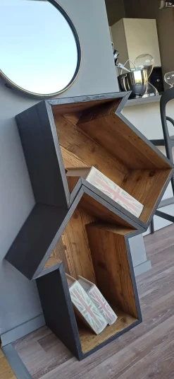 Libreria Freccia stile design di Dialma brown scontata del 30%