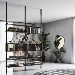 Libreria Freeway in stile design di Cattelan italia in OFFERTA OUTLET