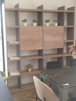 Libreria Imab in legno a prezzo Outlet: scopri Libreria qsf